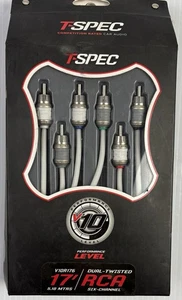 T-SPEC V10R176 V10 SERIE RCA KABEL - 6 KANAL - 17 FUSS - Bild 1 von 3