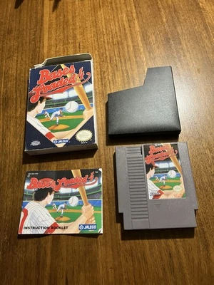 Bases Loaded 4 (Nintendo Entertainment System 1993) In box with instructions CIB - Image 1 of 4