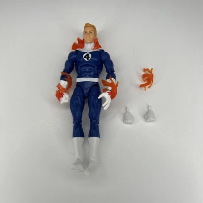 Hasbro Marvel Legends Человеческий Факел Ретро Пульс Эксклюзив Fantastic Four В комплекте - Изображение 1 из 4