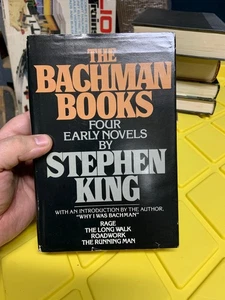 Bachman Books- Stephen King - Hardcover w/ DJ Gutter Q08 - BCE - Picture 1 of 14