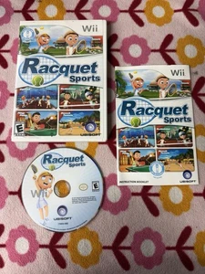 Racquet Sports (Nintendo Wii, 2010). Komplett mit Handbuch und Koffer - sehr gut - Bild 1 von 2