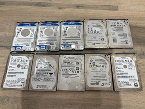 Lot de 10 disques durs SATA pour ordinateur portable 500 Go 2,5 Western Digital Toshiba ETC JOB - Photo 1/1
