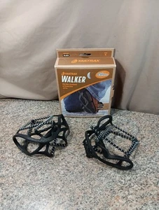 NEW YakTrax Walker Light Duty Traction Device for Shoes Black Medium - Picture 1 of 6