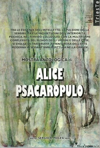 lx D3 ALICE PSACAROPULO Mostra al Palazzo Costanzi Trieste 2001- Sergio Molesi - Foto 1 di 1