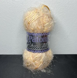 Patons Glittallic Cream Gleam Yarn Glitter Multicolor Skein 50g/1.75oz NEW - Picture 1 of 12