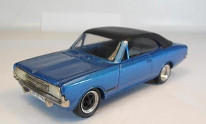 PARADCAR 1/43 Nº 31/32 Opel Rekord C Coupe azul/negro pequeña serie resina #7632 - Imagen 1 de 2