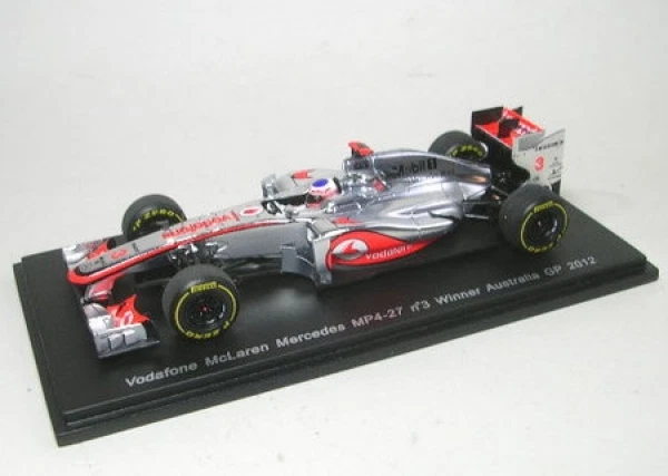 Mc Laren Mercedes MP4-27 No. 3 J.Button Vincitore GP Australiano 2012 - Immagine 1 di 1