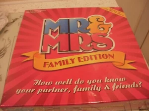 Mr & Mrs Family Edition Board Game - Brand new! sealed 2012 - Picture 1 of 2