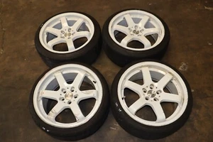 18"1AV ZX6 wheels Set Rims 18x8.5J 5x100 Toyota Celica GTS 2000-2005 - Picture 1 of 24