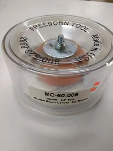 Freeborn MC-60-008 Carbide Quarter Round Convex 1/2" Radius Shaper Cutter New - Picture 1 of 2