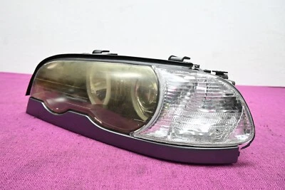 99-06 BMW E46 325Ci 330Ci Conjunto de lámpara de faro de xenón delantero izquierdo fabricante de equipos originales Foto 1 de 4