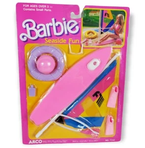 Mattel Barbie 1988 diversión junto al mar Wind Surf tabla de vela juego #7340 accesorios - Imagen 1 de 3