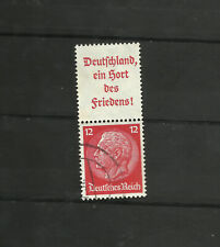 DEUTSCHLAND Briefmarke und Etikett S143 KAT 6,00 EURO gebraucht SET #23