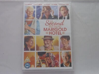 The Second Best Exotic Marigold Hotel (DVD) Film Brand New & Sealed Free UK P&P - Image 1 of 4