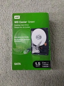 New Caviar Green 3.5 Terrabyte Hard drive For Desktops By Sata - Picture 1 of 5