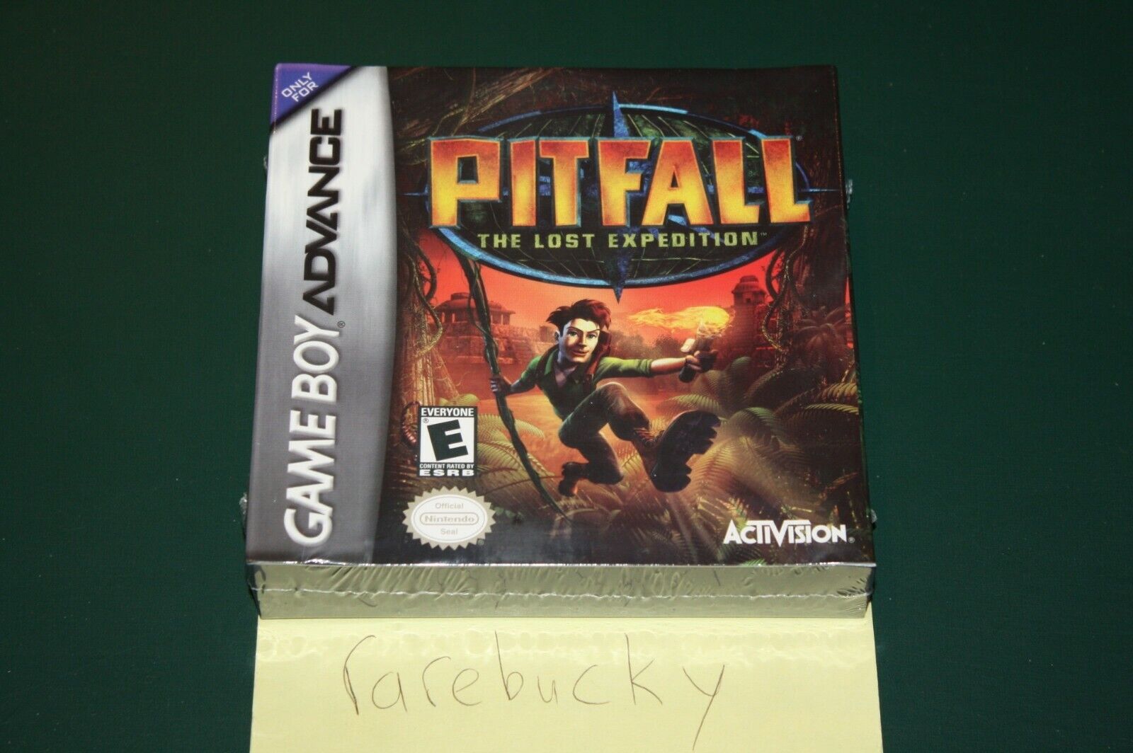 Pitfall The Lost Expedition (Game Boy Advance) NEW SEALED, NEAR-MINT, RARE!