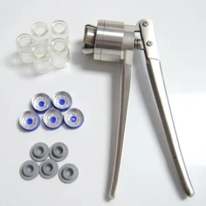 Stainless Steel Manual Crimper Vial Bottle Cap Sealer For 13/15/20mm Aluminum - Picture 1 of 11