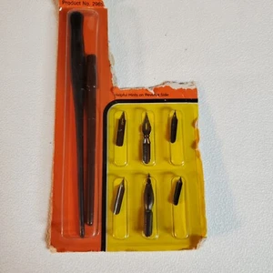 SPEEDBALL 2965 Hunt MAPPING Pen SET Drafting Ruling Delicate Lines Fine Details - Picture 1 of 10