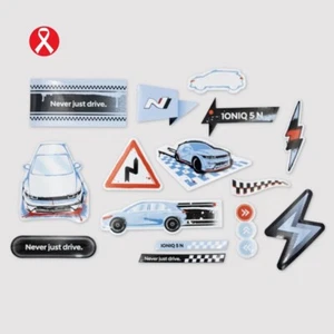 [N COLLECTION]  IONIQ 5 N Sticker Pack N Performance - Bild 1 von 6