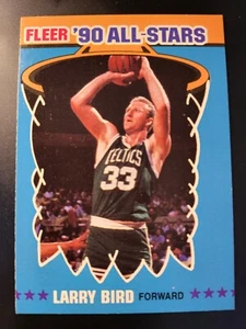1990-91 Fleer Larry Bird All Stars card #2 - Picture 1 of 2