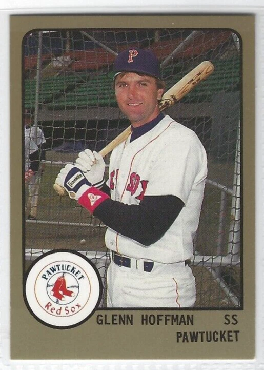 1988 Pawtucket Red Sox (Triple A-Boston Red Sox) Glenn Hoffman - Image 1 of 1