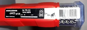 8 Bit Set Of TE-CX SDS PLUS IMPERIAL HAMMER DRILL BIT TE-CX 1/4"-6" MP8 #2025906 - Picture 1 of 6