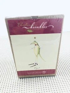 Department 56 Christmas Krinkles Brewster Mini Lizard Ornament Holiday - Picture 1 of 4
