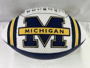 Michigan Wolverines Autograph Panel Jersey Style Full Size Football Rawlings - Picture 1 of 9