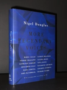 More Legendary Voices *SIGNED* NIGEL DOUGLAS 1994 1st Edition Opera Singers - Bild 1 von 10