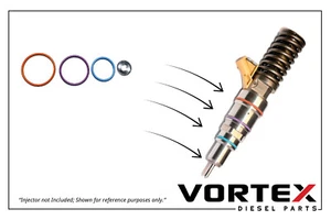 O-Ring for Detroit 14L Series 60 Injector Kit Set of 6 (External) - Foto 1 di 2