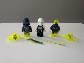 Lego Ninjago 70730 MINIFIGURES Zane Possession njo0179 ghost njo0178 njo0141