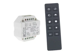 Atenuador inalámbrico universal + mando a distancia 230V para LED + conv. Bombilla, transformador - Imagen 1 de 13