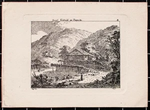 Salomon Gessner Historische Ansicht Walchwil am Zugersee Schweiz Radierung 18 Jh - Picture 1 of 1