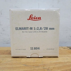 Leica 11804 28mm f2.8 Elmarit-M Lens E49 - Picture 1 of 10
