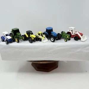 Lot Die Cast Tractor Toy Hotwheels Ertl Matchbox John Deere New Holland - Bild 1 von 19