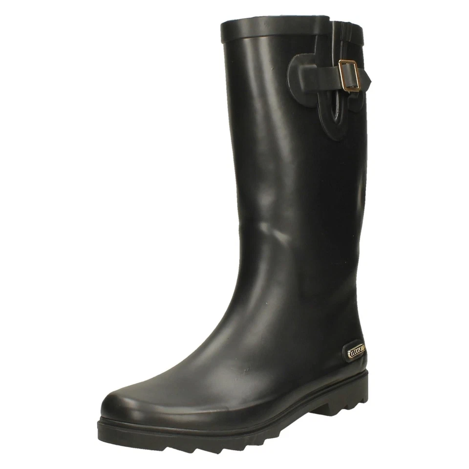 Botas De Wellington Forradas Y Cálidas Para Dama Elle Sport Con Hebilla "X1R280" - Imagen 1 de 1