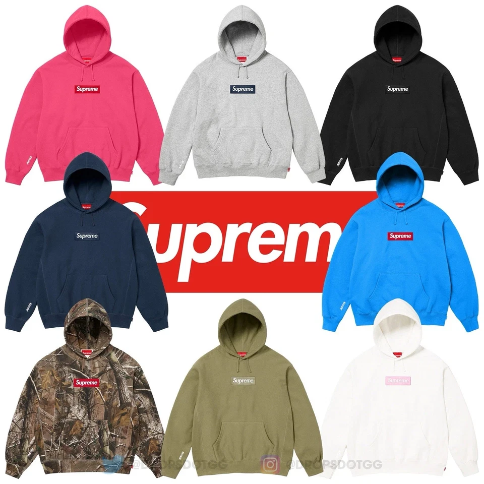 Sudadera con Capucha Supreme Box Logo (FW25) - TODAS LAS TALLAS/COLORES Foto 1 de 4