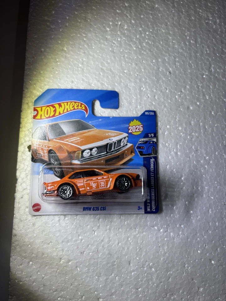 Hot Wheels BMW 635 Csi Arancione Case P 2025 1:64 - Immagine 1 di 1