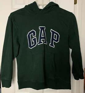 GAP Hoodie Youth Kids Size XL Green Pullover Sweatshirt Kids Hooded Preowned EUC - Picture 1 of 7