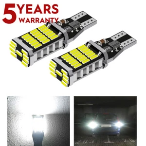For Toyota Kluger 2014-On T15 W16W 6000K White 45 SMD Reverse LED Light 2PC - Imagen 1 de 16