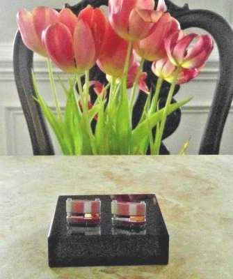 Gemelos Dolan Bullock oro 18k acero inoxidable, ncl012200 envío gratuito precio de venta sugerido por el fabricante 225 USD Foto 1 de 3