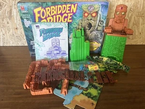 Vintage Forbidden Bridge Board Game - 1993 MB Milton Bradley VGC 99% Complete - Picture 1 of 4