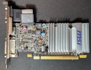 MSI ATI/AMD Radeon HD 5450 - 1GB GDDR3 VRAM GPU Video Card - Picture 1 of 4