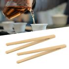 Deluxe Bamboo Wooden Tongs Pack Of 2 Suitable For Bacon Ice Tea And More