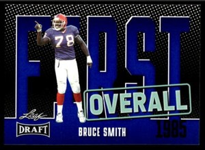 2023 Leaf Draft Blue  5 Bruce Smith  First Overall