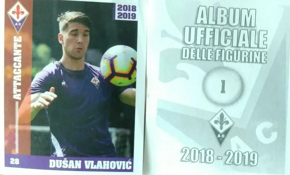 SET FIGURINE FIORENTINA ESSELUNGA 2018-2019 - Immagine 1 di 1