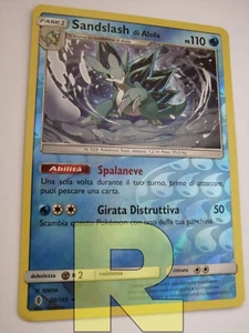 Sandslash di Alola ® Guardiani Nascenti 20/145 ® Reverse Holo Foil ® Italiano EX - Imagen 1 de 3