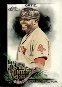 2022 Allen and Ginter Chrome Base #82 DAVID ORTIZ - Picture 1 of 2