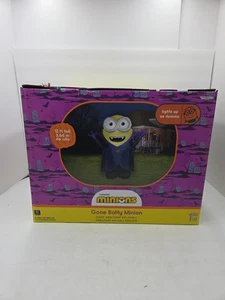 Gemmy Halloween 12 Fuß groß Gone Batty Vampir Minion luftgeblasen aufblasbar NOB - Bild 1 von 13