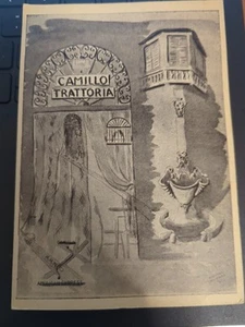 Cartolina Firenze Firenze Italia - Camillo Trattoria mai usata 1947 - Foto 1 di 3